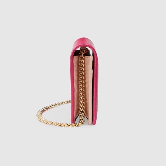 Authentic Gucci GG Marmont Wallet On A Chain - Picture 5 of 16